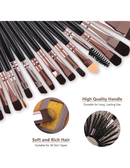 Paleta de Sombras UCANBE 60 Colores + Set de Brochas