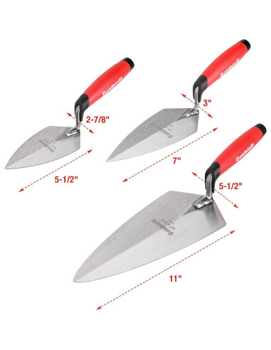 Juego de Herramientas de Albañilería Goldblatt 6 Piezas