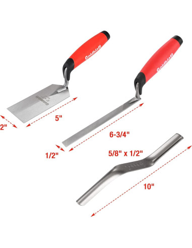 Juego de Herramientas de Albañilería Goldblatt 6 Piezas