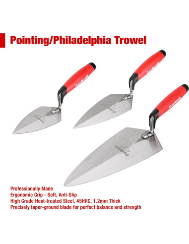 Juego de Herramientas de Albañilería Goldblatt 6 Piezas