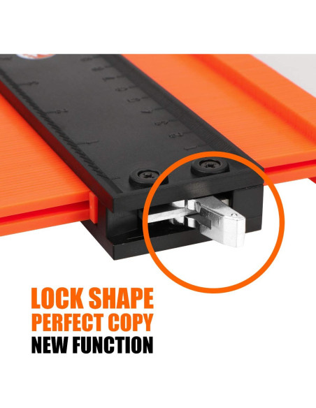 Medidor de Contorno Saker 10 cm y 25 cm Ajustable