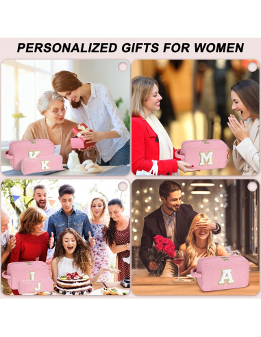 Bolsa de Maquillaje YOOLIFE Rosa Grande con Compartimentos