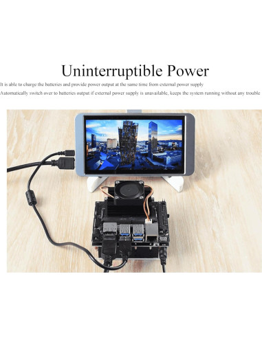 Módulo UPS UeeKKoo para Jetson Nano B01, 5V 5A