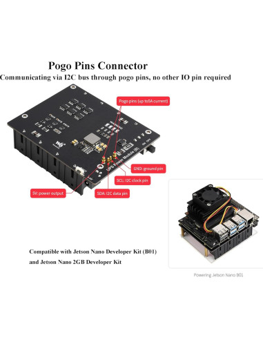 Módulo UPS UeeKKoo para Jetson Nano B01, 5V 5A