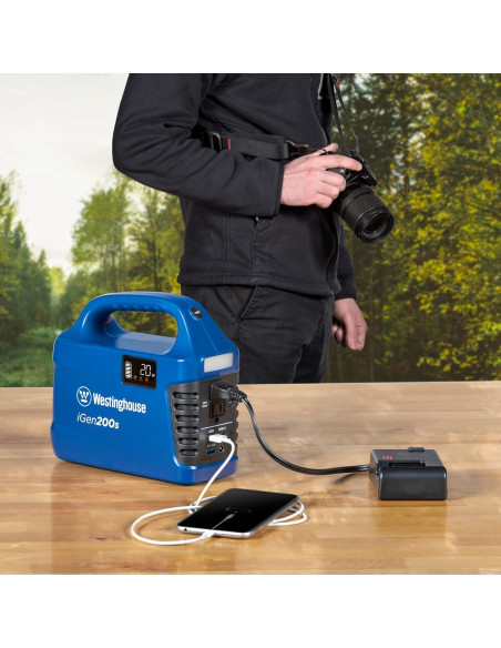 Estación de Energía Portátil Westinghouse iGen200s 194Wh 300W Estación de Energía Portátil Westinghouse iGen200s 194Wh 300W