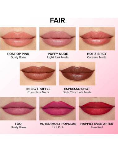 Lápiz Labial Too Faced Lip Injection Extreme 9.92 g - Larga Duración