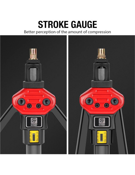 Herramienta de Tuerca Remachada GIANTISAN 40,64 cm 176 Piezas