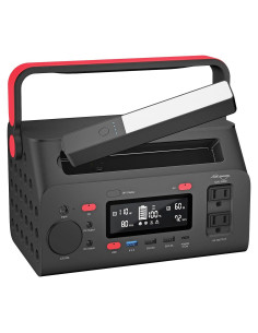 Estación de Energía Portátil Energizer 293W, Linterna, 3.4kg