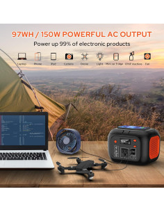 Estación de Energía Portátil ENOFLO 97Wh 26400mAh Carga Rápida 2