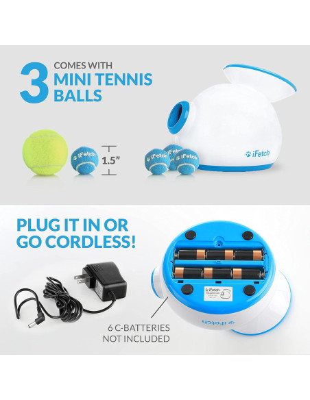 Lanzador Automático de Pelotas iFetch Mini para Perros