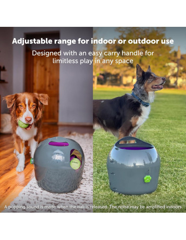 Lanzador Automático de Pelotas PetSafe, 2,13 m, Interactivo