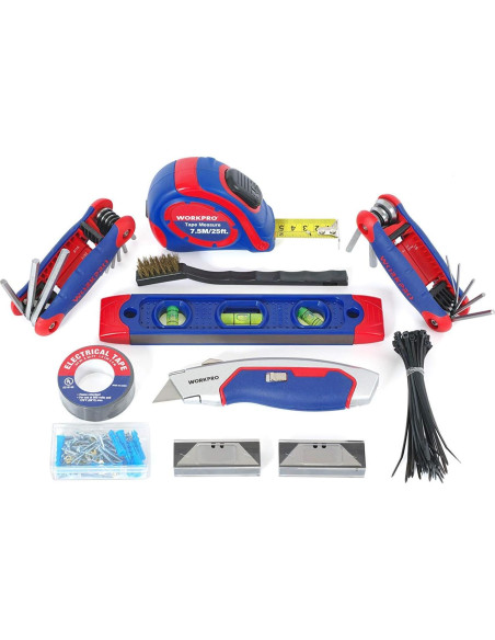 Kit de Herramientas WORKPRO 322 Piezas para el Hogar