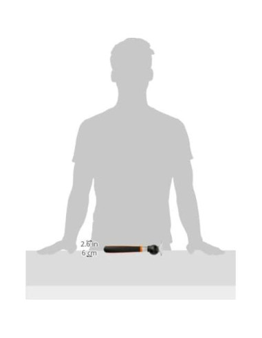 Raspador Bahco 665 Carburo Ergonómico 6,35 cm