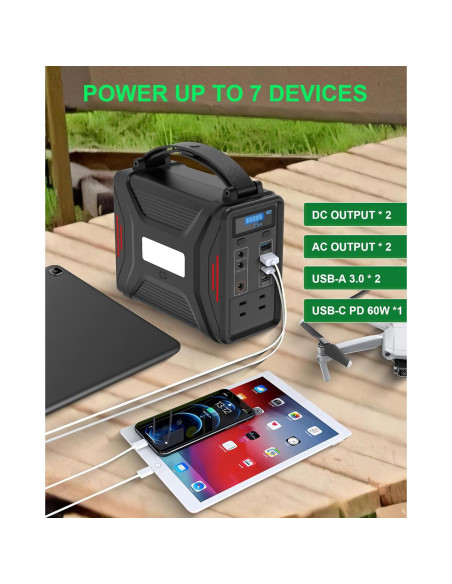 Estación de Energía Portátil Difeisi P240 240Wh 110V