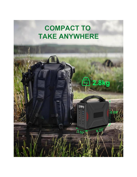 Estación de Energía Portátil Difeisi P240 240Wh 110V