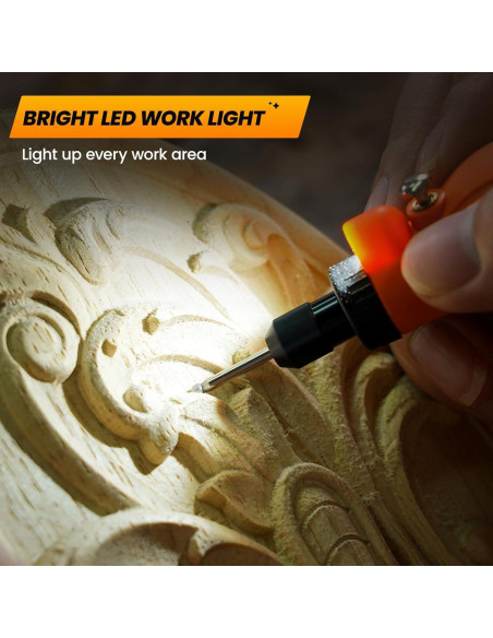 Herramienta Rotativa Inalámbrica HARDELL 3.7V 69 Accesorios