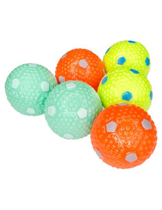 6 Pelotas de Láttex para Perros Pequeños y Medianos - Crafts Central