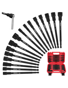 Juego de Puntas de Impacto SEDY 31 Piezas Métricas y SAE