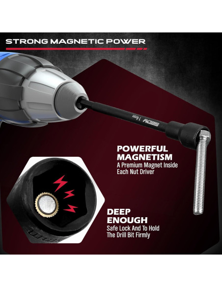 Juego de Puntas de Impacto SEDY 31 Piezas Métricas y SAE
