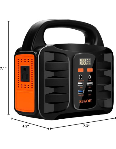Estación de Energía Portátil SBAOH T101 155Wh 42000mAh
