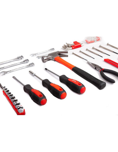 Juego de Herramientas 148 Piezas CARTMAN para Hogar y Auto