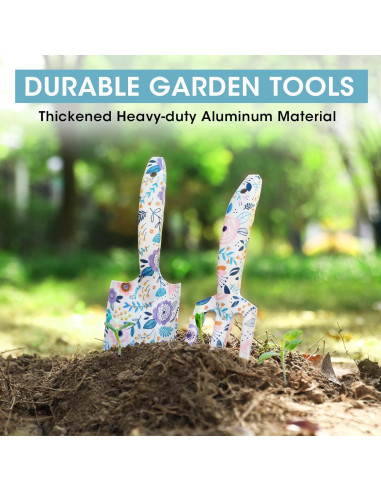 Juego de Herramientas de Jardín WORKPRO 4 Piezas Aluminio