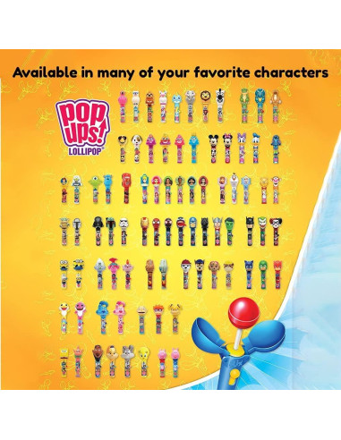 Soportes Lollipop Pop Ups! Star Wars - Set 12 Unidades