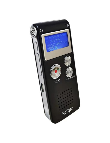 Grabadora de Voz Digital HoTiyan 64GB Activada por Voz