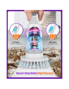 Limpiador Eléctrico de Ducha NBONEBS DS-258 Inalámbrico 2