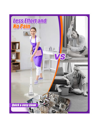 Limpiador Eléctrico de Ducha NBONEBS DS-258 Inalámbrico