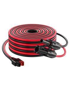 Conector de panel solar Bateria Power 10 AWG 6m Anderson