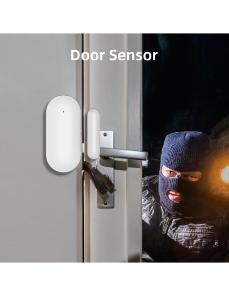 Sistema de Alarma Inalámbrico YBJ con 16 Piezas y WiFi Sistema de Alarma Inalámbrico YBJ con 16 Piezas y WiFi