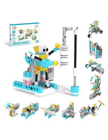 Kit de Construcción de Robots Makerzoid 72 en 1 STEM 6-12 Años