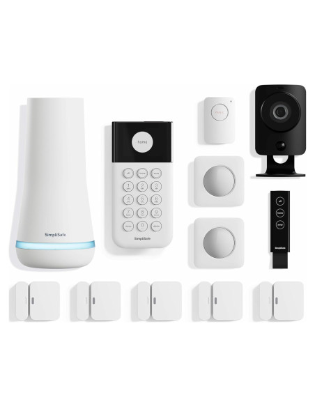Sistema de Seguridad Inalámbrico SimpliSafe 12 Piezas HD