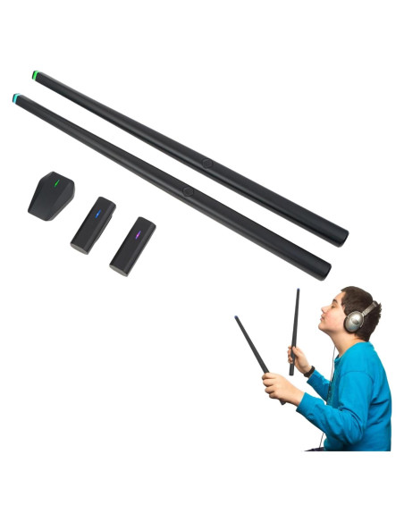 Batería Electrónica Virtual Bewinner - 9 Tambores, Sin Ruido