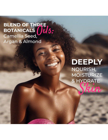 Aceite de Argán Premium Natura Oceanía 50 ml - Hidratante Brillante