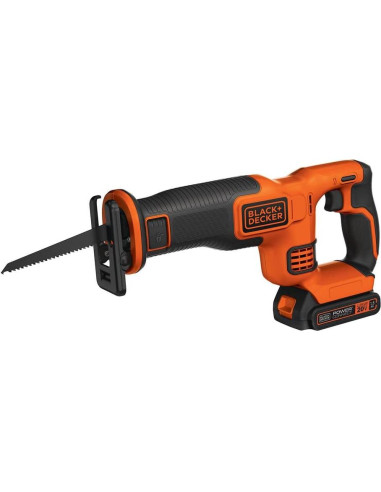 Sierra Recíproca Inalámbrica BLACK+DECKER 20V Kit 2,04 kg
