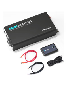 Inversor Renogy 2000W 12V DC a 120V AC Bluetooth