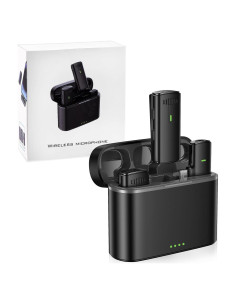 Micrófono Lavalier Inalámbrico WM16 para iPhone con Estuche