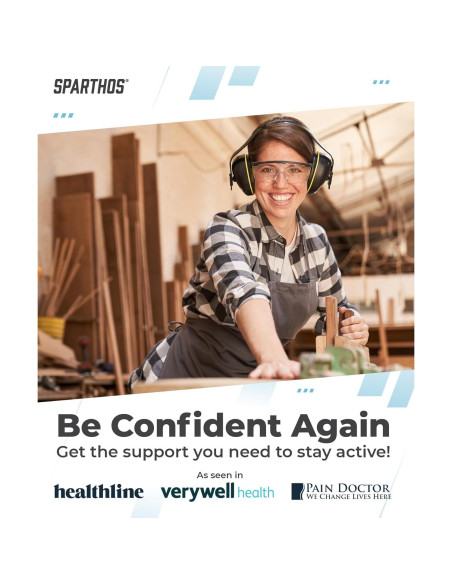 Cinturón de Soporte para Espalda Sparthos - Alivio Dolor