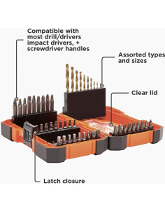 Juego de Brocas 46 Piezas beyond by BLACK+DECKER 2