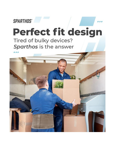 Cinturón de Soporte para Espalda Sparthos - Alivio Dolor