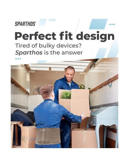 Cinturón de Soporte para Espalda Sparthos - Alivio Dolor