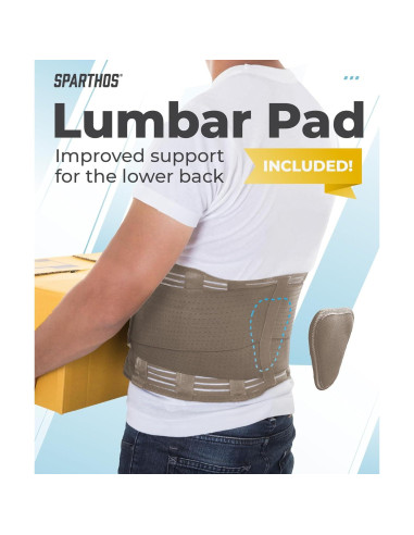 Cinturón de Soporte para Espalda Sparthos - Alivio Dolor