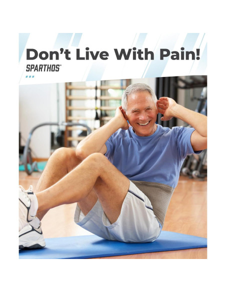 Cinturón de Soporte para Espalda Sparthos - Alivio Dolor