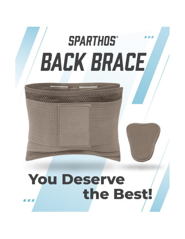 Cinturón de Soporte para Espalda Sparthos - Alivio Dolor