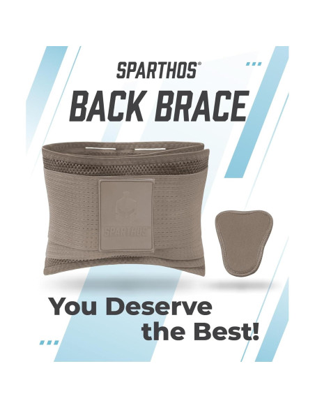 Cinturón de Soporte para Espalda Sparthos - Alivio Dolor