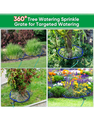 Anillo de Riego ZZM 50,8 cm para Árboles y Arbustos