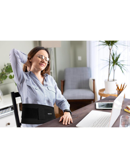 Faja Lumbar Bracoo BS33 Ajustable para Alivio Espalda