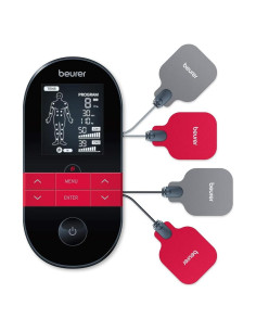 Beurer EM59 Dispositivo TENS EMS Calor 3-en-1 Alivio Dolor